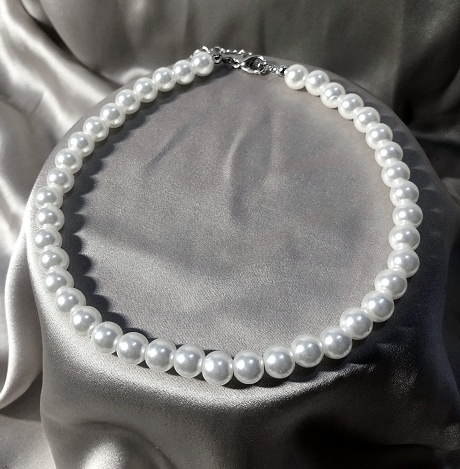 bridal jewelery, pearl necklace