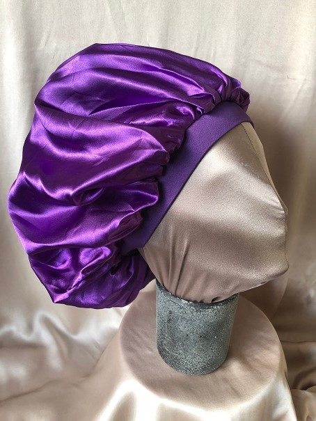 Hair Bonnet, purple